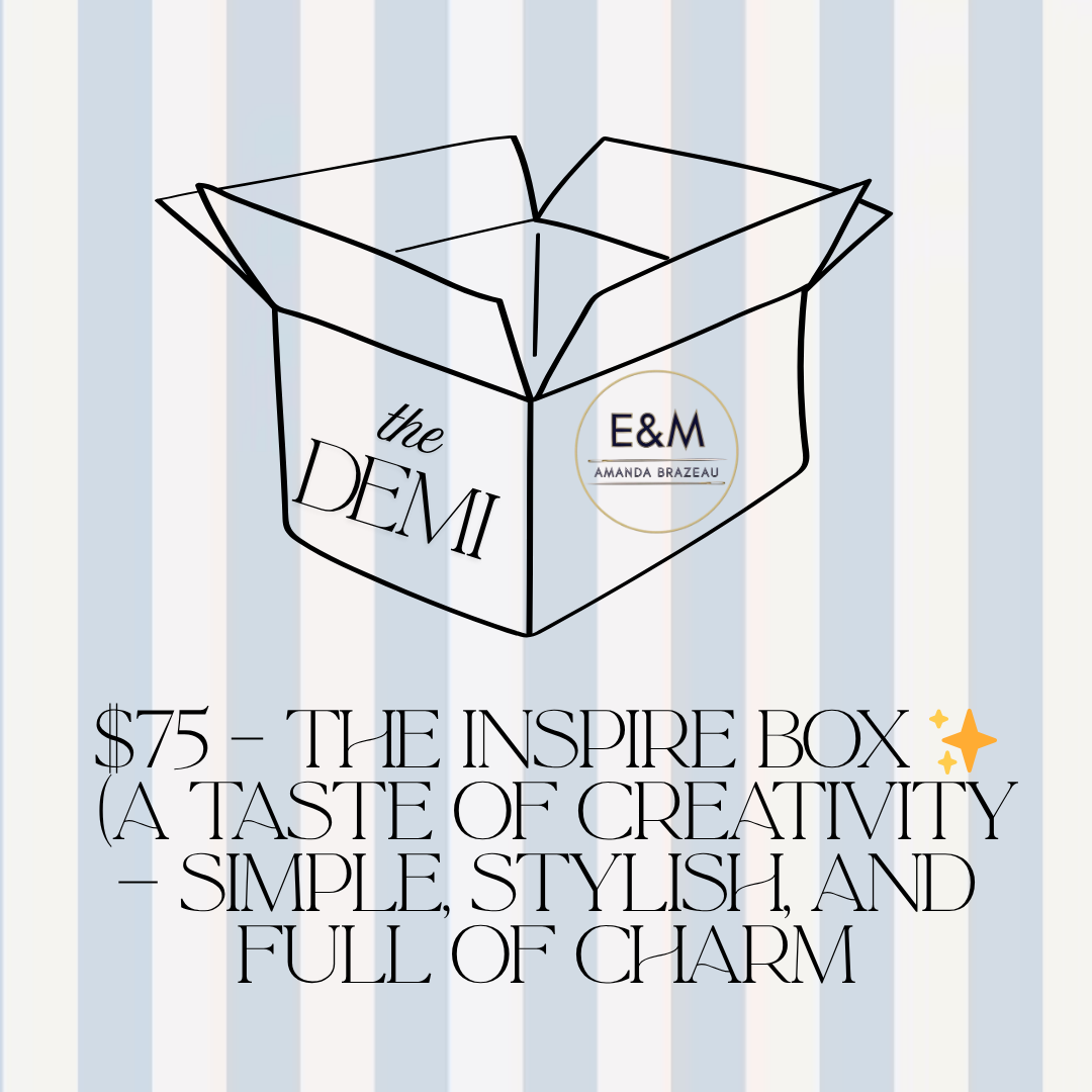 CUSTOM CREATIVE BOX - THE DEMI