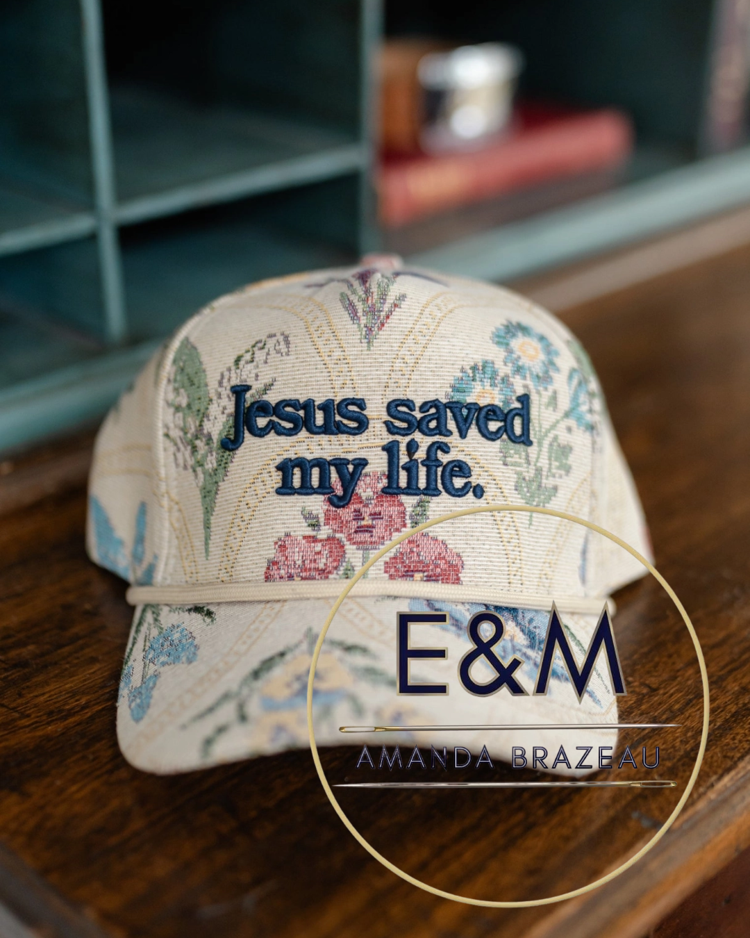 Jesus Saved My Life Hat