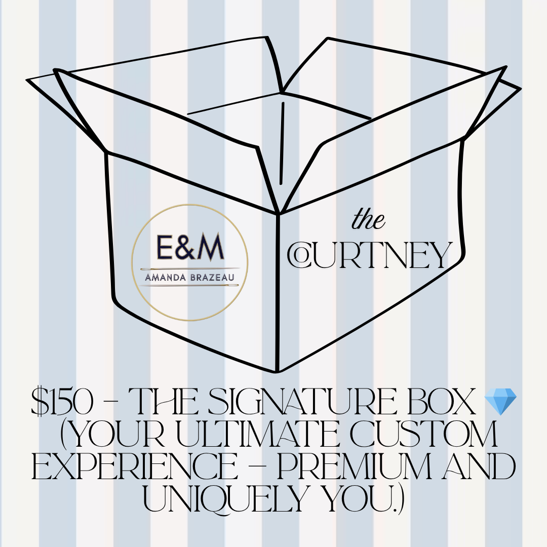 CUSTOM CREATIVE BOX - THE COURTNEY