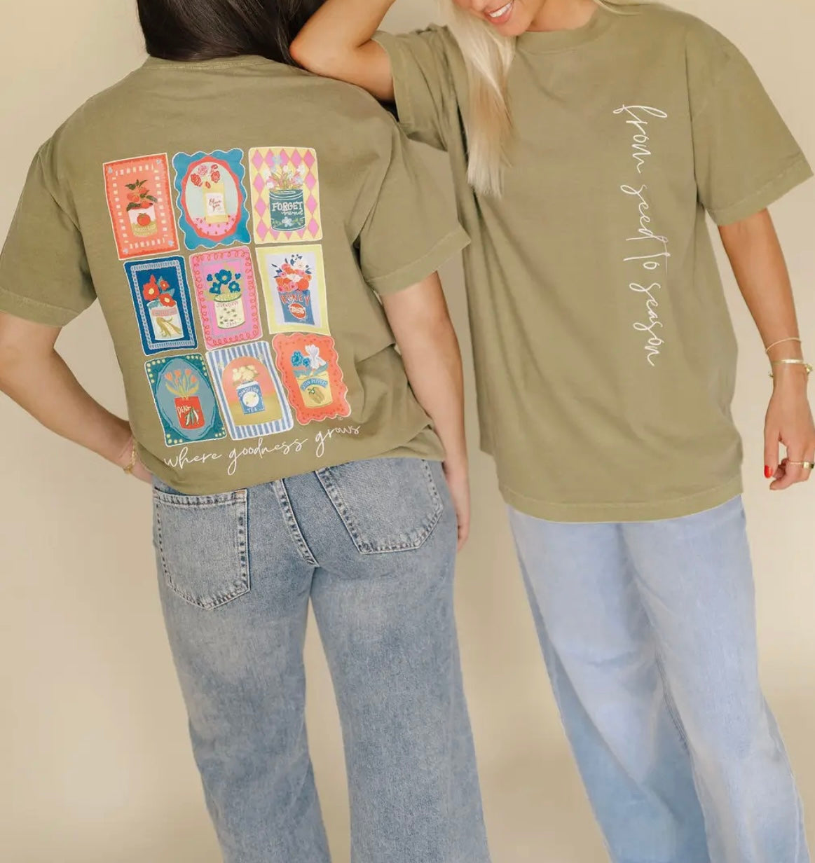 From Seed To Season Graphic Tee