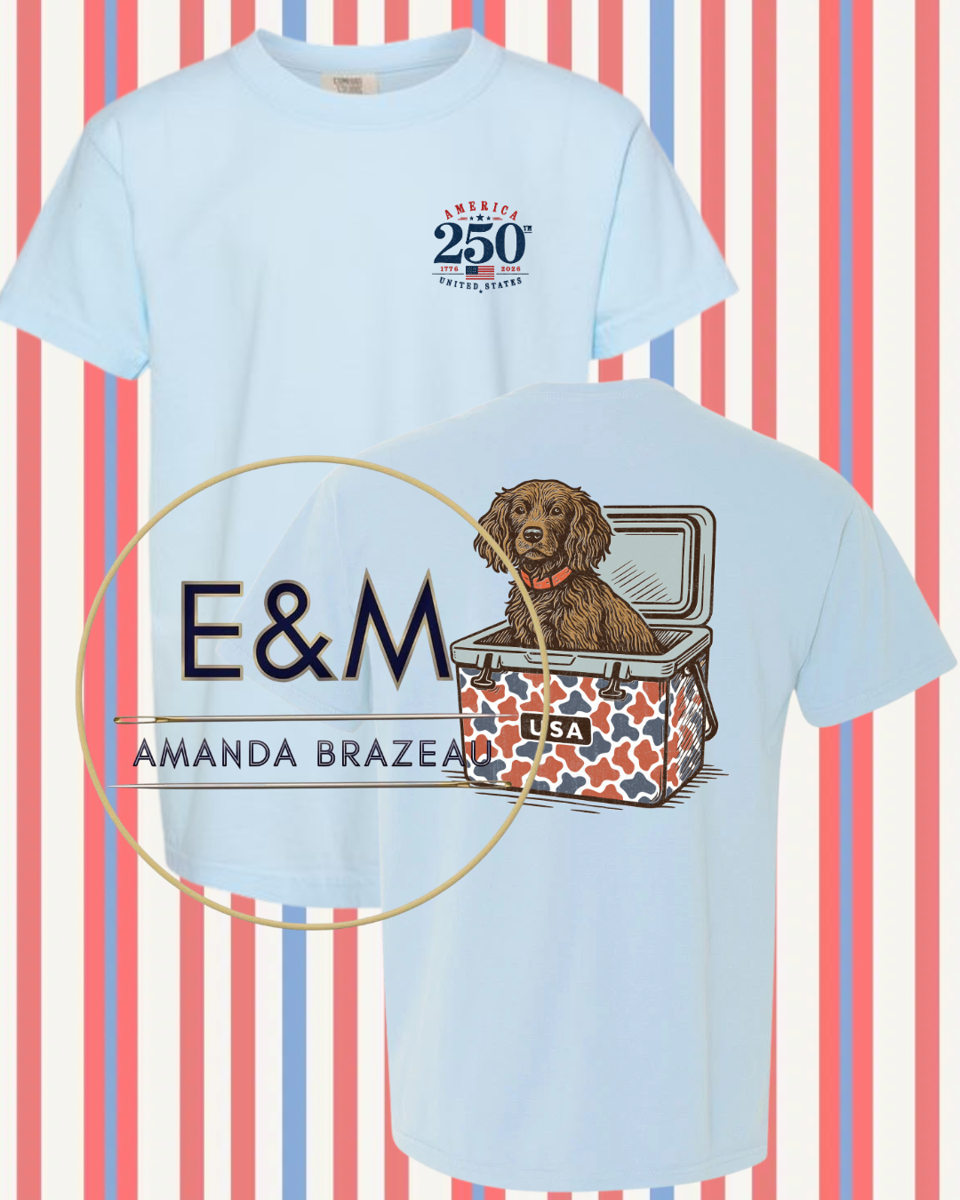 🇺🇸 USA Tee - Comfort Color Tee