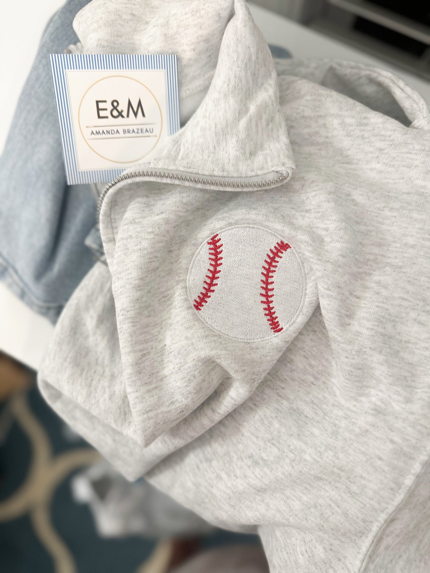 Baseball Quarter-Zip