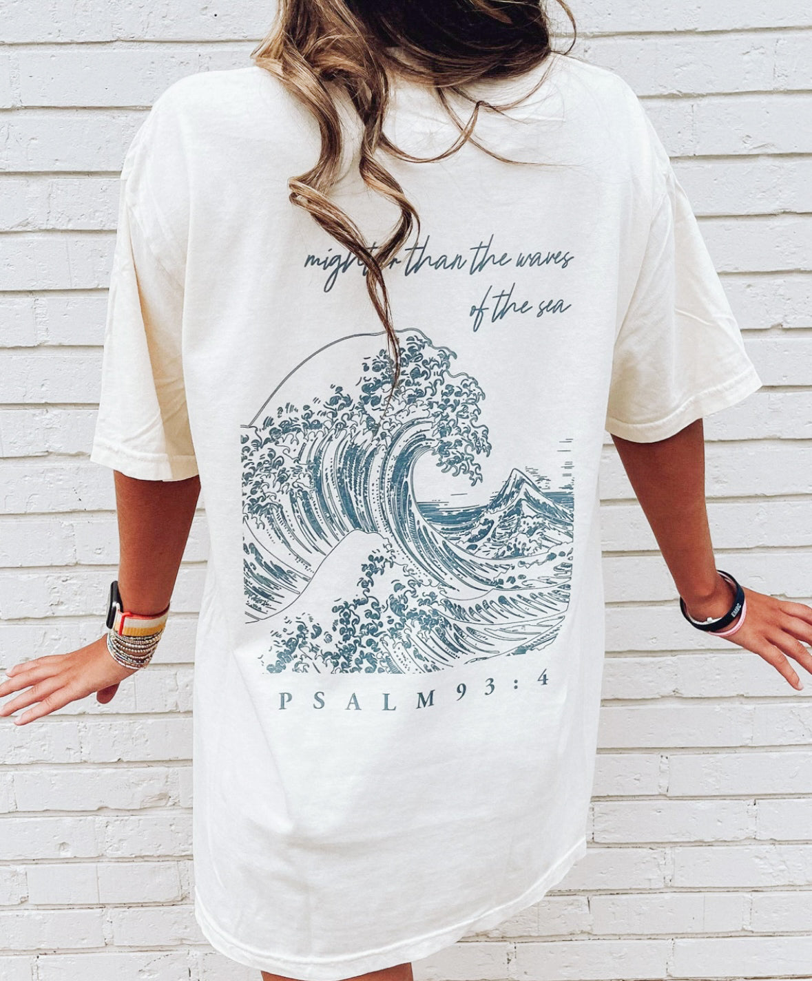 🌊 Mightier Than the Waves Tee