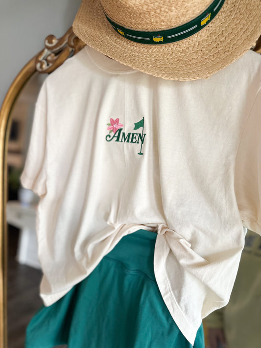 "Amen" - Crop Tee