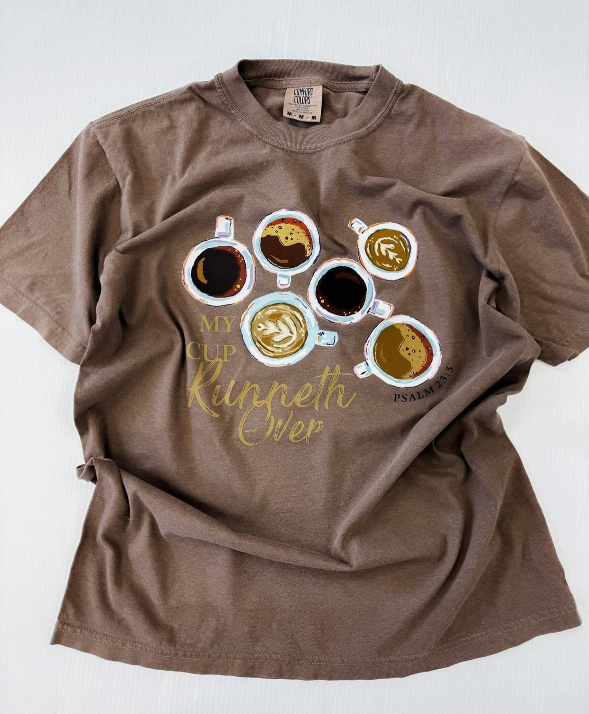 Runneth Over Coffee Tee ☕️