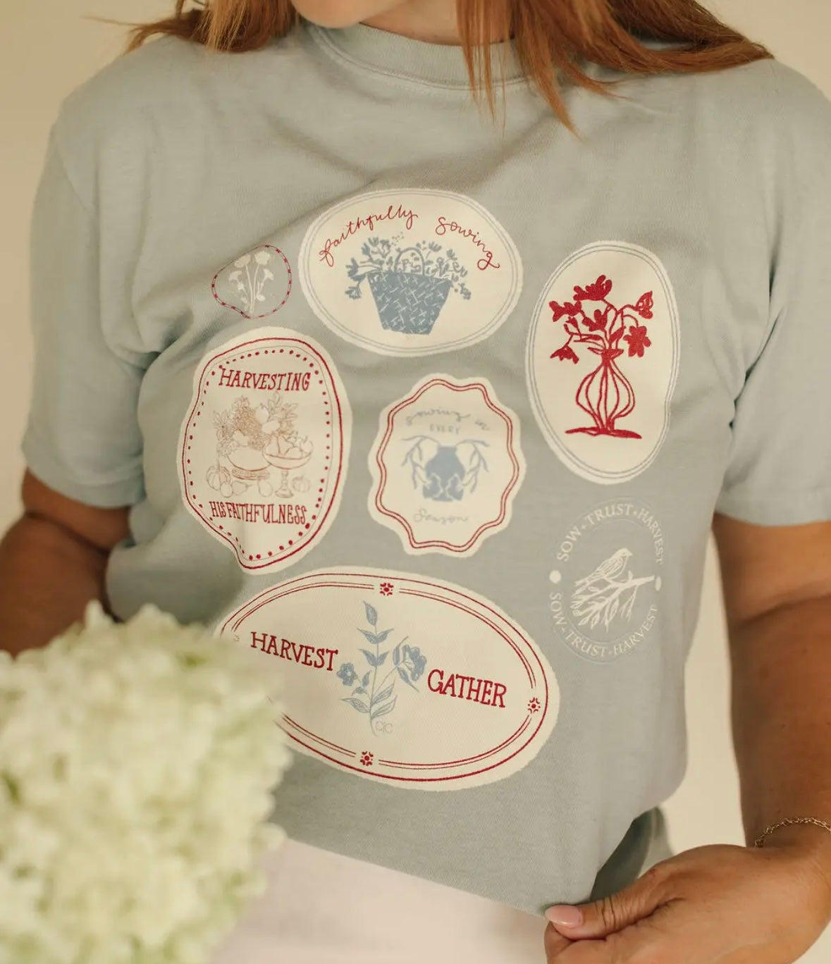 Harvesting His Faithfulness Graphic Tee