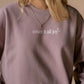 Count It All Joy Pullover - Dusty Mauve