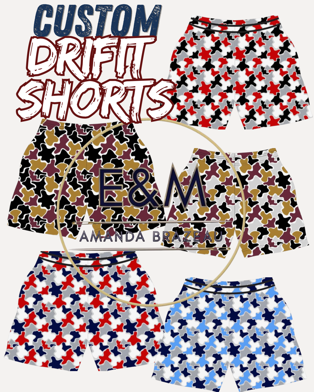 CAMO DRIFIT SHORTS