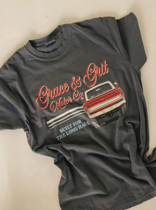Grace and Grit Moto Co Graphic Tee