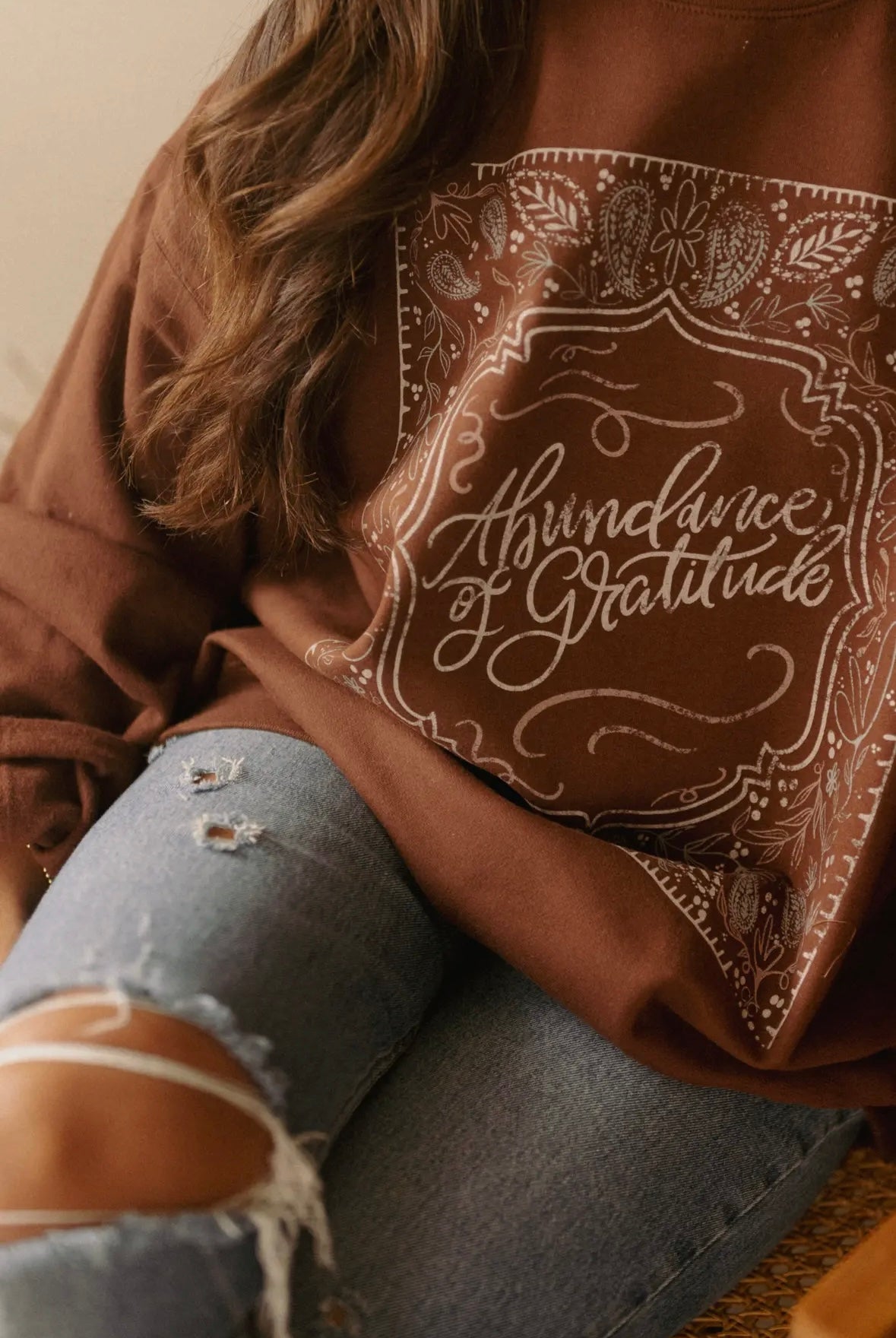 Abundance of Gratitude - Graphic Sweatshirt