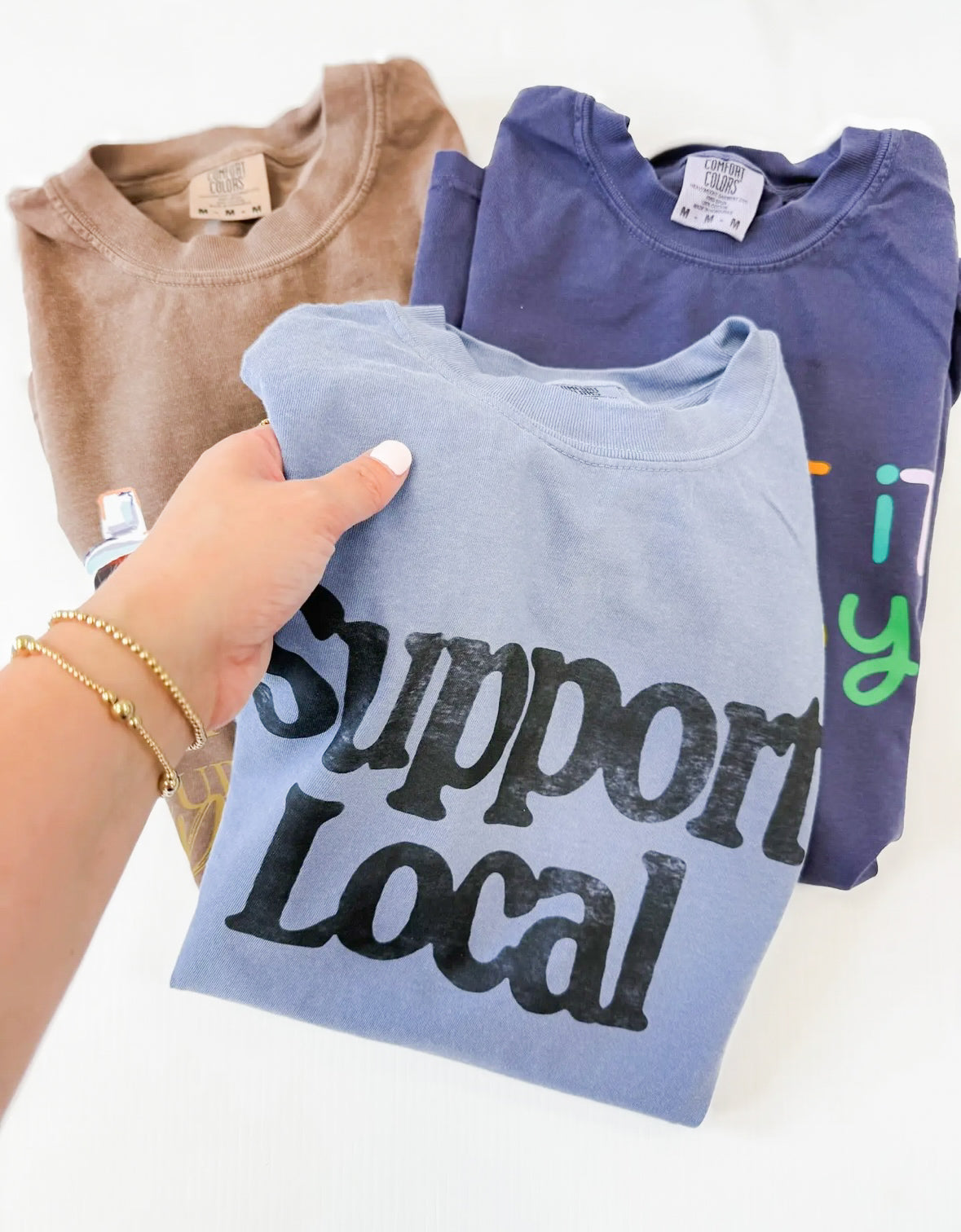 Vintage Support Local Tee