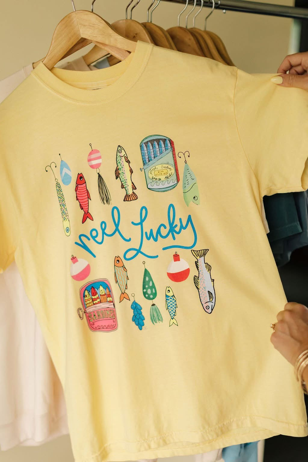 Reel Lucky Graphic Tee