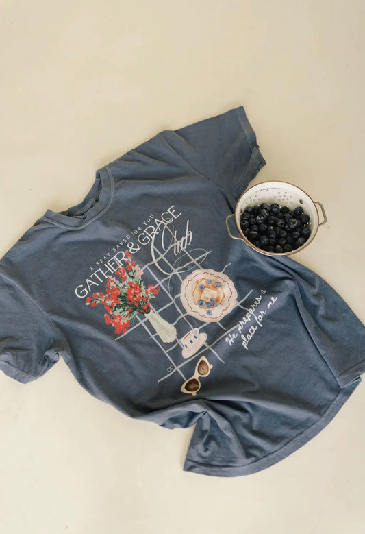Gather and Grace Club Graphic Tee