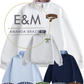 Plaid Mascot Quarter-zip - Embroidered