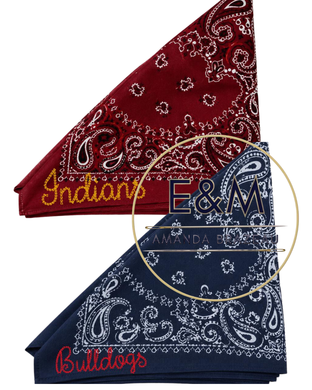 Embroidered Bandana