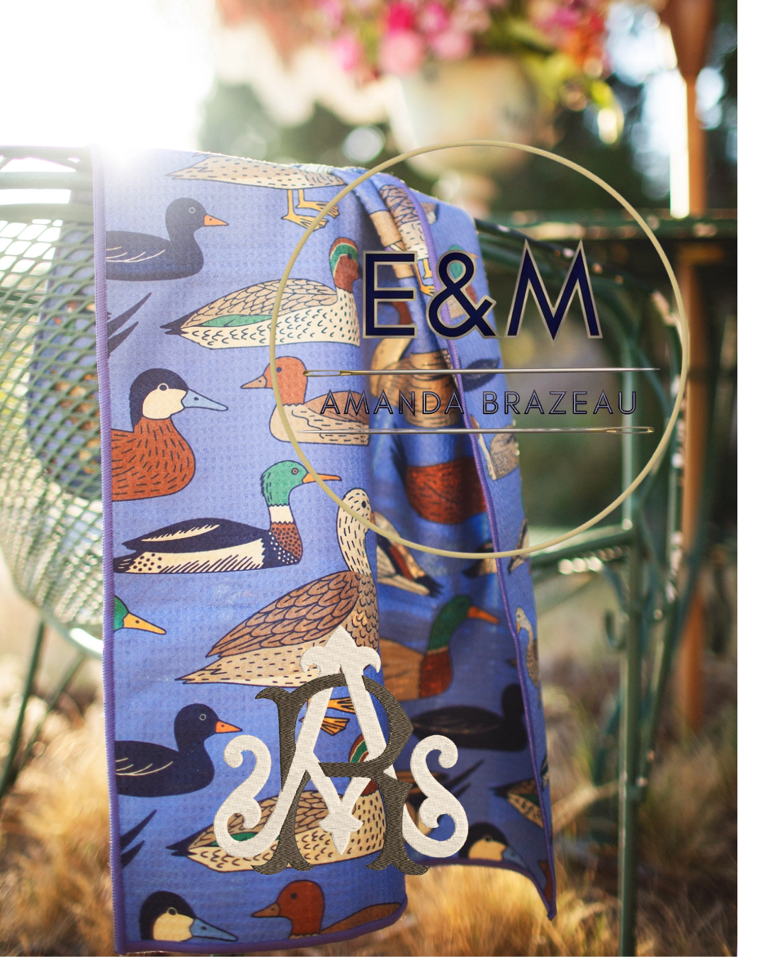 Kitchen Tea Towel Quick Dry | Ducks in A Row