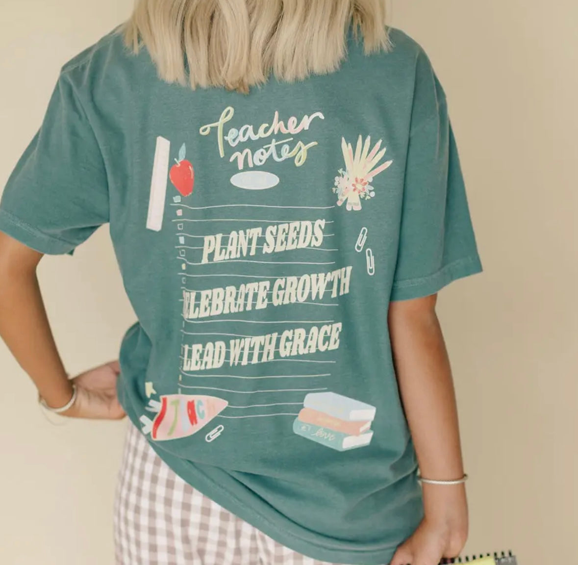 Teacher Notes, Plant Seeds Graphic Tee