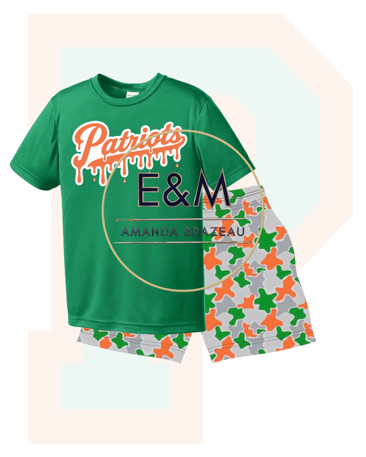 Camo Drifit Shorts - PINEWOOD