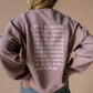 Count It All Joy Pullover - Dusty Mauve