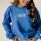 Send Me Pullover - Royal Blue